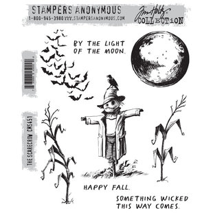 Tim Holtz Cling Stamp The Scarecrow