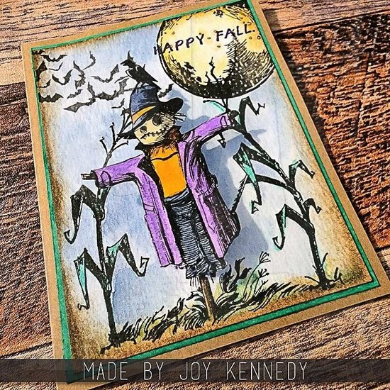Tim Holtz Tim Holtz Cling Stamp The Scarecrow