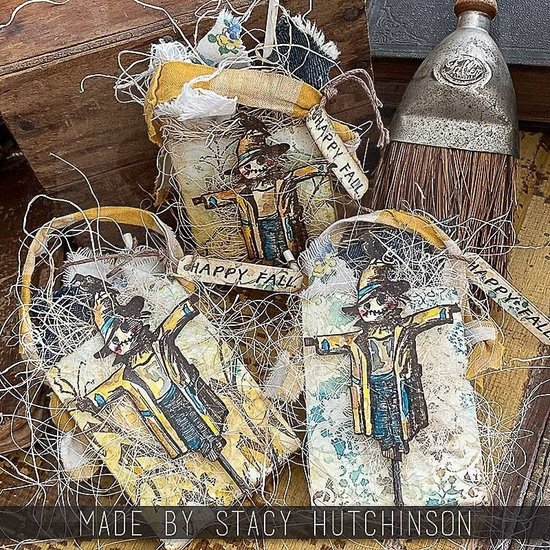 Tim Holtz Tim Holtz Cling Stamp The Scarecrow