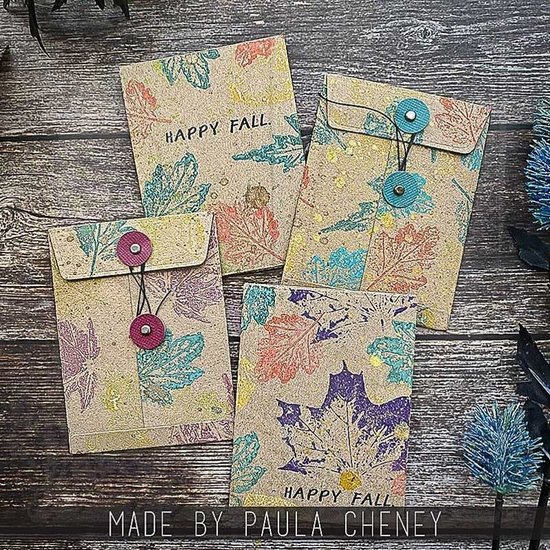 Tim Holtz Tim Holtz Cling Stamp Leaf Prints 2