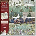 Crafter´s Companion Crafter's Companion Paper Pad Christmas 30x30cm. Vintage Snowman