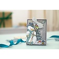 Crafter´s Companion Crafter's Companion Paper Pad Christmas 30x30cm. Vintage Snowman