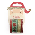 Graine Creative Washi Masking Tape 4st Kerst