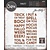 Tim Holtz Sizzix Tim Holtz Thinlits Die Set Bold Text Halloween 9 pcs