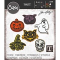 Tim Holtz Sizzix Tim Holtz Thinlits Die Set Retro Halloween 12 pcs.