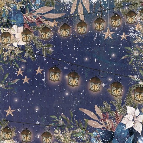 Crafter´s Companion Crafter's Companion Paper Pad Christmas 30x30cm. Vintage Snowman