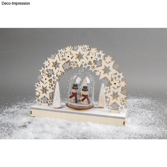 Rayher Deco Sneeuwvlokken Wit