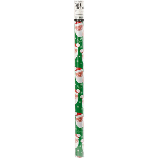 Creotime Cadeaupapier Kerstman 70cm x 4 mtr
