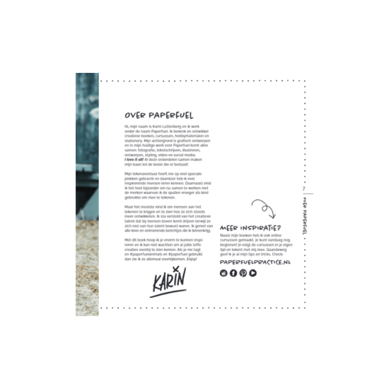 Paperfuel Illustration Paperfuel Boek Schattige diertjes teken je zo!