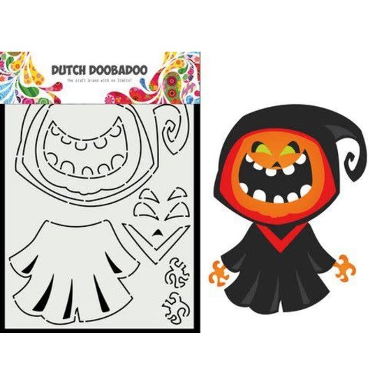 DDBD Dutch Doobadoo Card Art Built up Halloween 2 A5