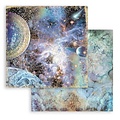Stamperia Stamperia Cosmos Infinity Backgrounds Paper Pack 8x8 Inch