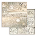 Stamperia Stamperia Cosmos Infinity Backgrounds Paper Pack 8x8 Inch
