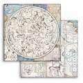 Stamperia Stamperia Cosmos Infinity Backgrounds Paper Pack 8x8 Inch