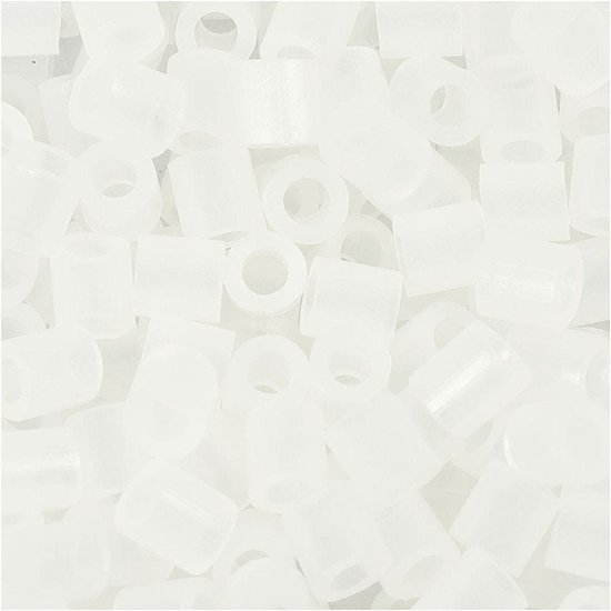 Nabbi Strijkkralen 5x5 mm. gatgrootte 2,5 mm/medium assorti 1100 st. Lichtgevend