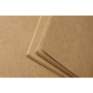 Kraft papier Brute kraft 275g.  50x70cm. Bruin 1 vel