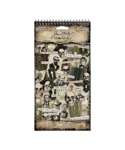 Tim Holtz Idea-Ology Sticker book Halloween Curiosities 302 pc