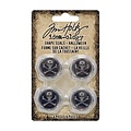 Tim Holtz Tim Holtz Idea-Ology Shape seals Halloween 4 pcs.