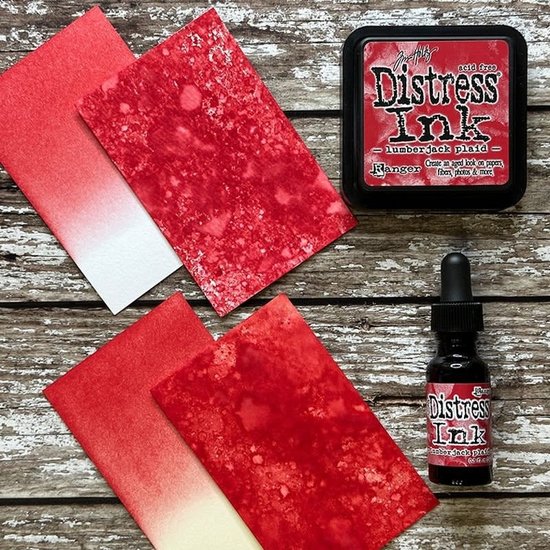 Tim Holtz Ranger Tim Holtz Distress Ink Re-Inker 14ml Lumberjack Plaid