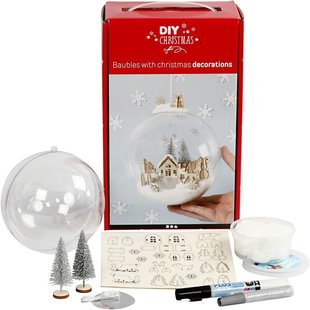 DIY Christmas Decoratieve Bal Set.