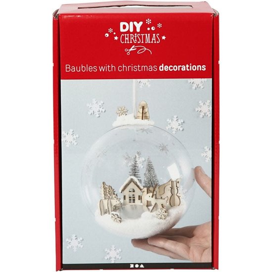 Creotime DIY Christmas Decoratieve Bal Set.
