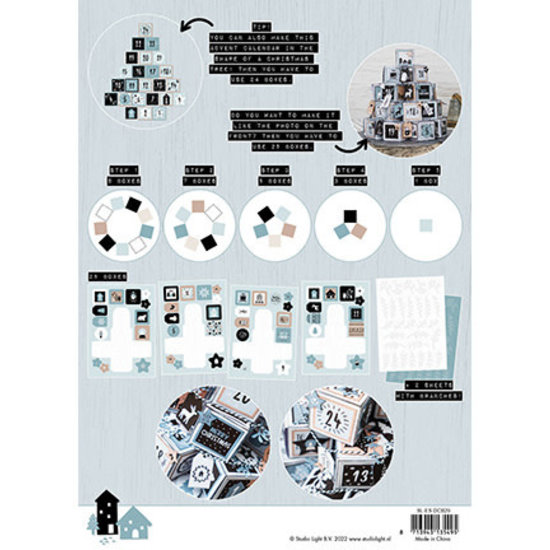 Studio Light Studio Light Die Cut Block Essentials nr.29