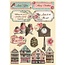 Stamperia Stamperia Wooden Shape Sweet Winter Village A5