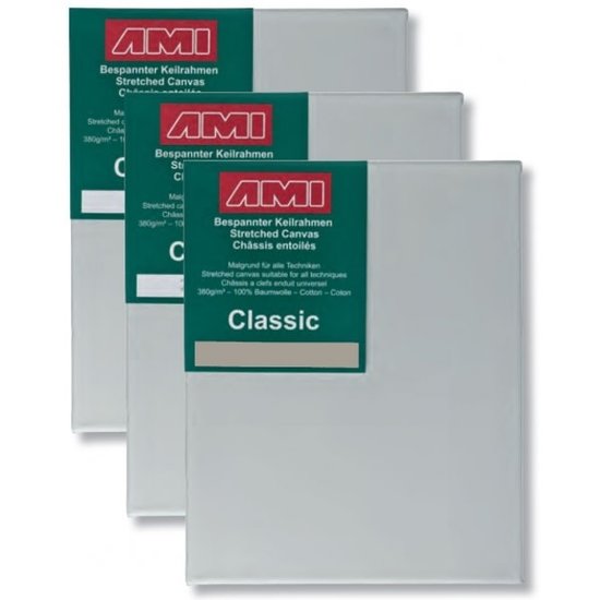 Ami Ami Canvas Classic katoen gespannen 380gr. 30x60 cm. 1 St.