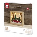 Rayher Houten bouwset 3D lijst Auto 25,5x26x6,6cm.