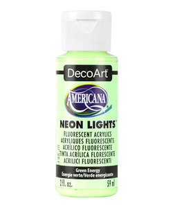 Americana Decor Acryl Neon Lights Fluoriserend 59ml Green Energy