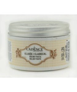 Cadence Classic Relief Pasta 150 ml White