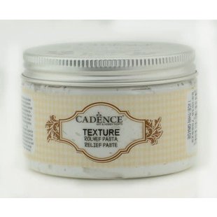 Cadence Texture Relief Pasta 150 ml Wit