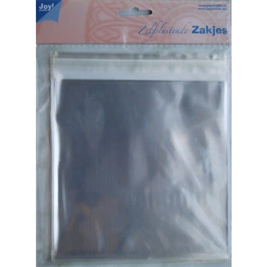 Joy Crafts Joy Crafts Zelfsluitende Cellofaan Zakjes 160x160mm 30st