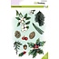 CraftEmotions CraftEmotions clearstamps Florestiek kerst 1