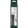 Faber Castell Faber-Castell Pitt Monochrome Houtskool  6 st. 6-11 mm