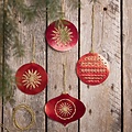 Lurex Lurex glitter garen 25 gr. 160mtr. Rood
