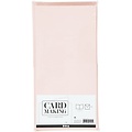 Creotime Kaarten & Enveloppen  Afmeting kaart 15x15cm 50st. Assorti Pastel Kleuren