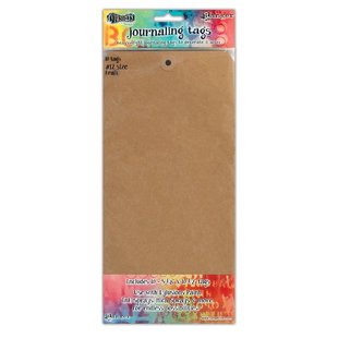 Ranger Dylusions Mixed Media Paper Tags Kraft 26,65x13cm. 10st