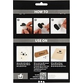 Creotime Rub-On Stickers Letters En Cijfers Hoogte  17 mm.  Wit incl. tool