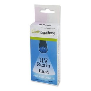 CraftEmotions UV Resin hard 20ml. one component