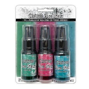 Tim Holtz Distress Mica Stain Set #4 Holiday