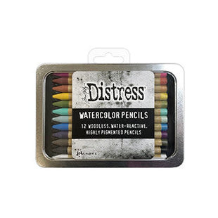 Tim Holtz Distress Watercolor Pencils Kit #1 12 st.