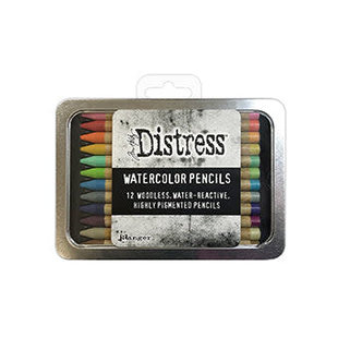 Tim Holtz Distress Watercolor Pencils Kit #2 12 st.