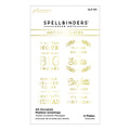 Spellbinders Spellbinders Glimmer Hot Foil Plate All-Occasion Mailbox Greetings 4st.