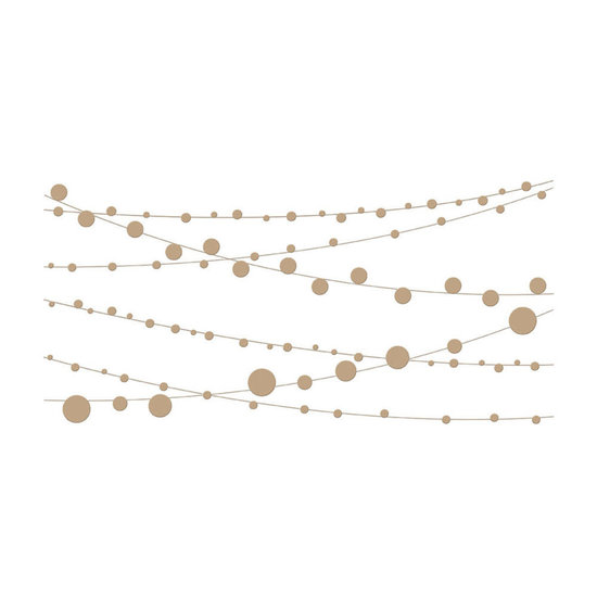 Spellbinders Spellbinders Glimmer Hot Foil Plate String Lights Background 1st.