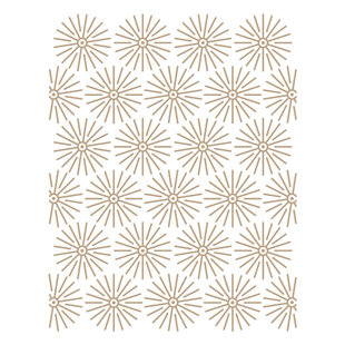 Spellbinders Glimmer Hot Foil Plate Starburst 1st.
