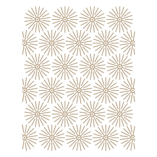 Spellbinders Spellbinders Glimmer Hot Foil Plate Starburst 1st.