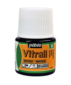 Pebeo Vitrail Glasverf Transparent 45ml Yellow nr. 14