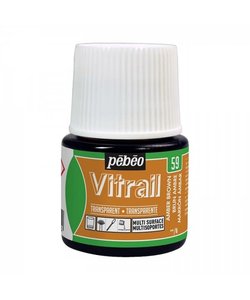 Pebeo Vitrail Glasverf Transparent 45ml Amber Brown nr. 59