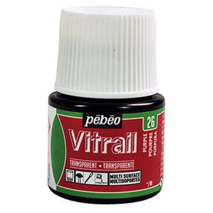 Pebeo Vitrail Glasverf Transparent 45ml Purple nr. 26