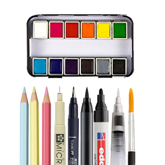 Florence Florence Aquarel Papier Smooth A4 200g Off White 100st